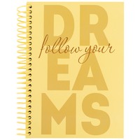 Фото Блокнот на спiралi Axent Dreams 8464-4-A, А5, 120 аркушів, клітинка, тверда обкладинка