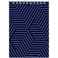 Фото Блокнот на спiралi Axent D8011-06, А6, 48 аркушів, клітинка синій