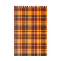 Фото Блокнот на спіралі Axent Delta D8012-01, A5, 145x210 мм, 48 аркушів, клітинка, гнучка обкладинка, асорті