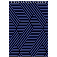 Фото Блокнот на спiралi Axent D8012-06, А5, 48 аркушів, клітинка, синій