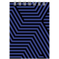 Фото Блокнот на спiралi Axent D8014-06, А7, 48 аркушів, клітинка, синій