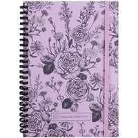 Фото Блокнот на спiралi Axent Olga Selyshcheva, Pink Roses 8471-2-A-OS, A5, 80 аркушів, клітинка, тверда обкладинка