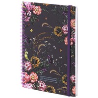 Фото Блокнот на спiралi Axent Olga Selyshcheva, Purple field 8471-6-A-OS, A5, 80 аркушів, клітинка, тверда обкладинка