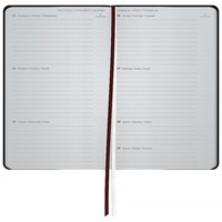 Фото Щотижневик 2026 Axent Partner Traces 8526-26-3-A, 125x195 мм, коричневий