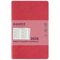 Фото Щотижневик 2026 Axent Partner Soft Muse 8527-26-1-A, 125x195 мм, блакитний