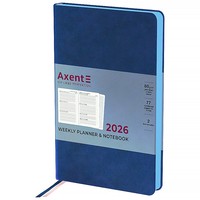 Фото Щотижневик 2026 Axent Partner Muse 8527-26-3-A, 125x195 мм, синій