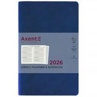 Фото Щотижневик 2026 Axent Partner Muse 8527-26-3-A, 125x195 мм, синій