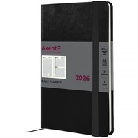 Фото Щоденник 2026 Axent Partner Strong 8819-26-01-A, 145x210 мм, чорний