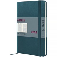 Фото Щоденник 2026 Axent Partner Strong 8819-26-31-A, 145x210 мм, малахітовий