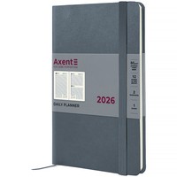 Фото Щоденник 2026 Axent Partner Strong 8819-26-62-A, 145x210 мм, сірий