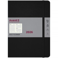 Фото Щоденник 2026 Axent Grand Strong 8830-26-01-A, 195x255 мм, чорний
