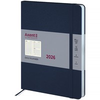Фото Щоденник 2026 Axent Grand Strong 8830-26-02-A, 195x255 мм, синій