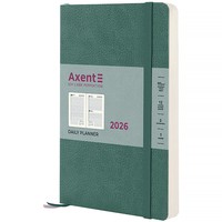 Фото Щоденник 2026 Axent Partner Soft Skin 8810-26-48-A, 145x210 мм, сіро-лазурний