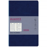 Фото Щоденник 2026 Axent Partner City Soft 8821-26-02-A, 145x210 мм, синій