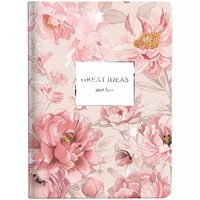 Фото Щоденник 2026 Axent Partner 8901-26-2-A-CC, 145x210 мм, Peony Dreams