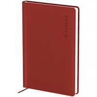 Фото Щоденник 2026 Axent Classic Palermo 8843-26-3-A, 145x210 мм, червоний