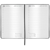 Фото Щоденник 2026 Axent Classic Lux 8844-26-1-A, 145x210 мм, чорний