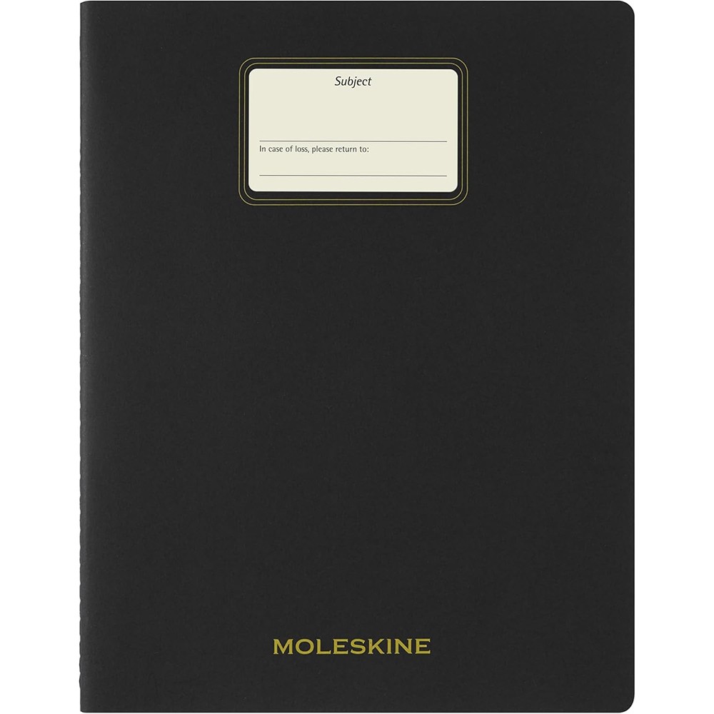 Зошит Moleskine Cahier Student XXL Нелінований Чорний 8056999276898