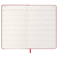 Фото Щоденник Moleskine 2026 середній Червоний 8056999274559