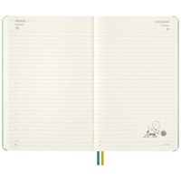 Щоденник Moleskine 2026 Peanuts середній Зелений 8056999277154