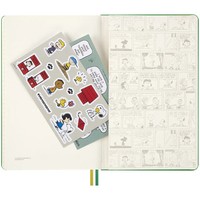 Щоденник Moleskine 2026 Peanuts середній Зелений 8056999277154
