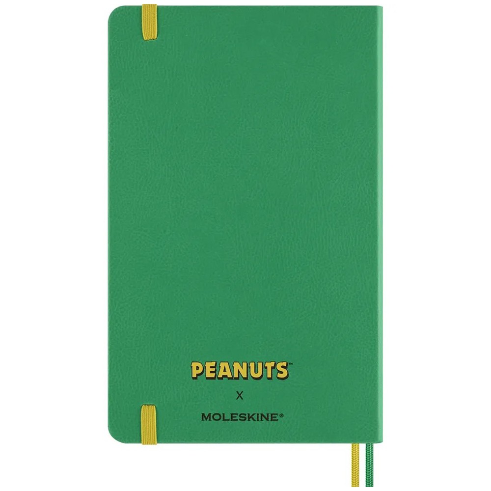 Щоденник Moleskine 2026 Peanuts середній Зелений 8056999277154