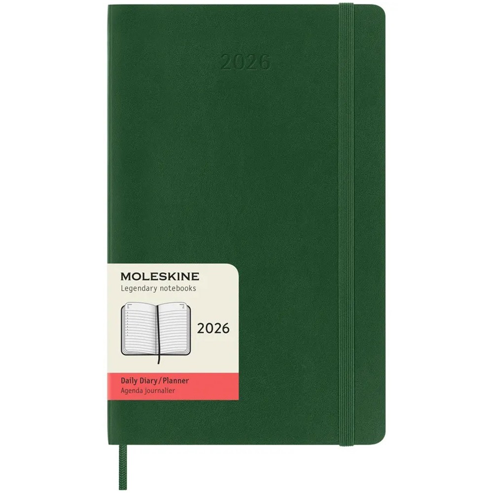 Щоденник Moleskine 2026 Peanuts середній М'який Миртовий Зелений 8056999275594