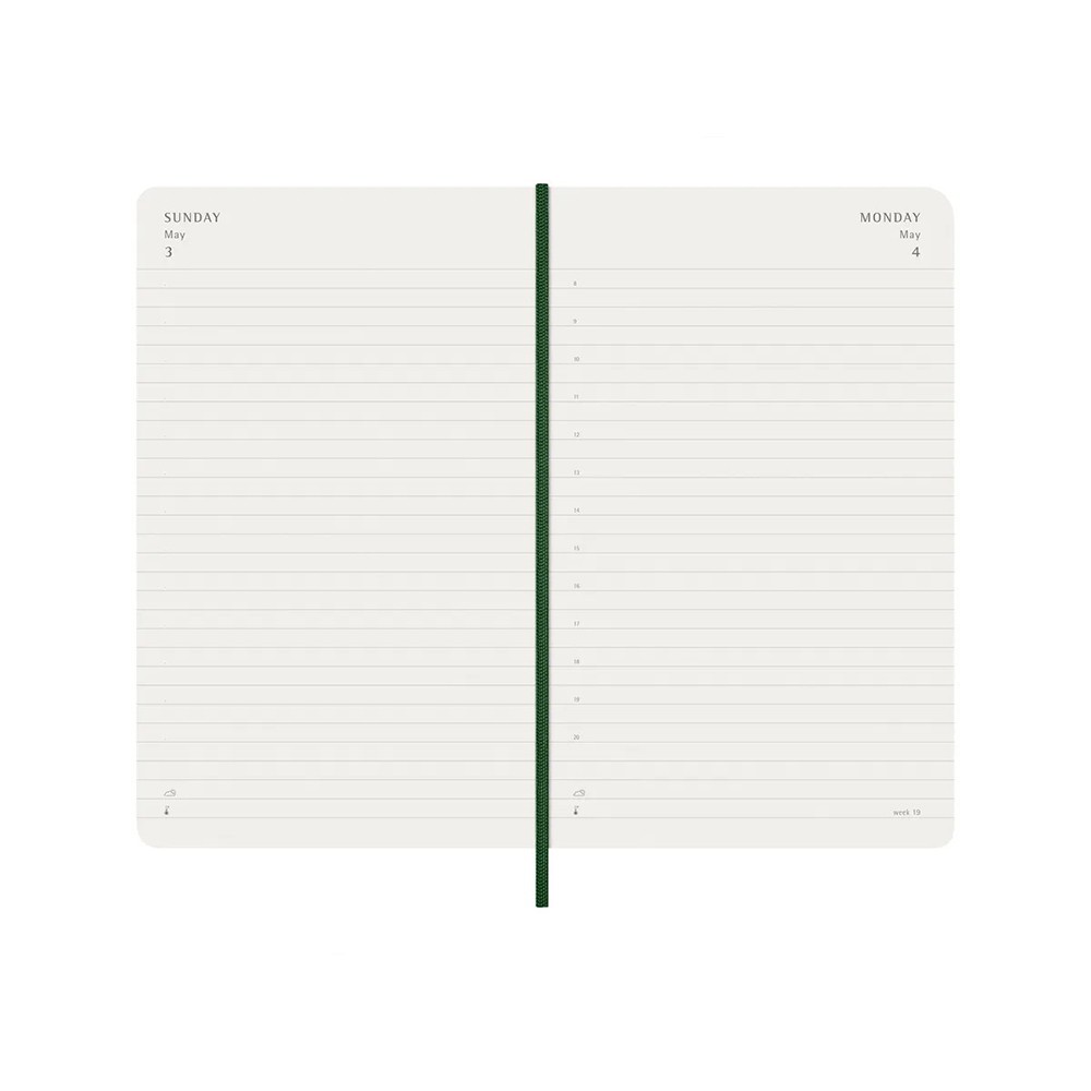 Щоденник Moleskine 2026 Peanuts середній М'який Миртовий Зелений 8056999275594