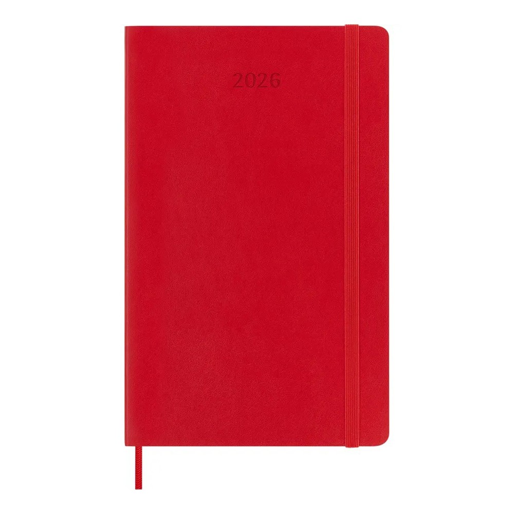 Щоденник Moleskine 2026 Peanuts середній Червоний 8056999274580