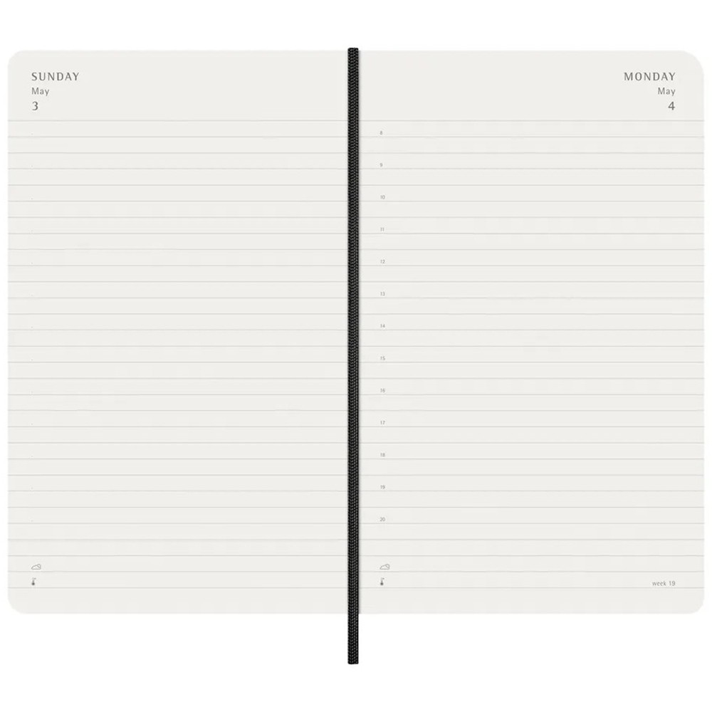 Щоденник Moleskine 2026 Peanuts середній Чорний 8056999274573