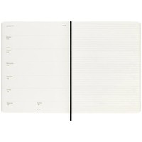 Фото Тижневик Moleskine 2026 великий М'який Чорний 8056999275266