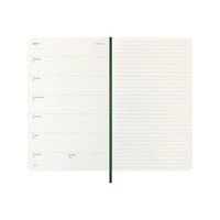 Фото Щотижневик Moleskine 2026 средний Мягкий Миртовый Зеленый 8056999275532