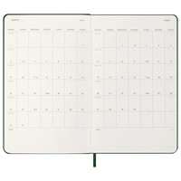 Фото Щотижневик Moleskine 2026 средний Миртовий Зелений 8056999275525