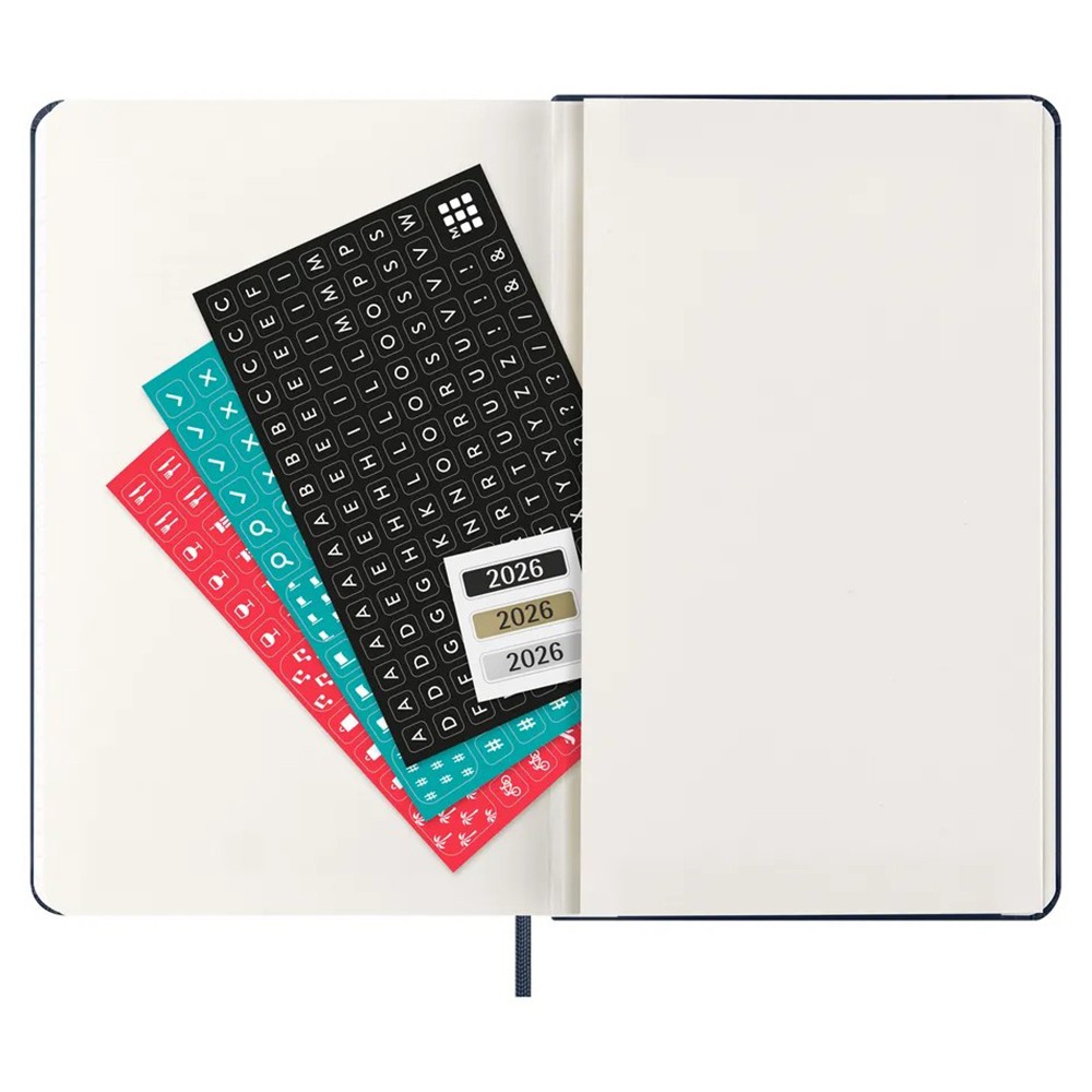 Щотижневик Moleskine 2026 средний Сапфір 8056999274672