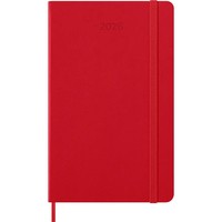 Щотижневик Moleskine 2026 средний Червоний 8056999274696
