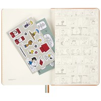 Щотижневик Moleskine 2026 Peanuts середній Помаранчевий 8056999277147