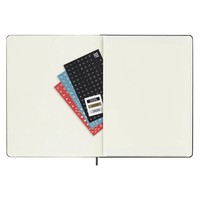 Фото Щотижневик Moleskine 2026 PRO Вертикальний великий Чорний 8056999274665