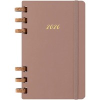 Фото Щотижневик Moleskine 2026 Spiral середній Мигдальний 8056999276485