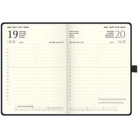 Щоденник Brunnen 2026 Euro Компаньйон 14.8х21 см Strong чорний 10-764 66 906