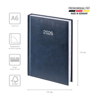 Фото Щоденник Brunnen 2026 кишеньковий Miradur синій 73-736 60 306