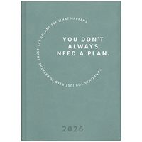 Фото Щоденник Brunnen 2026 кишеньковий Torino Trend бірюзовий холодний 73-736 38 536