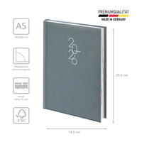 Фото Щоденник Brunnen 2026 Стандарт Linesse нічний синій 73-795 69 836