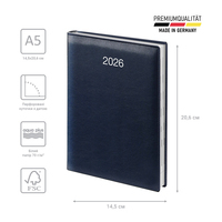 Фото Щоденник Brunnen 2026 Стандарт Soft синій 73-795 36 306