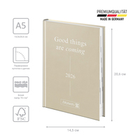 Фото Щоденник Brunnen 2026 Стандарт Torino Trend бежевий 73-795 38 096