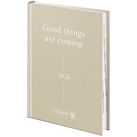 Фото Щоденник Brunnen 2026 Стандарт Torino Trend бежевий 73-795 38 096