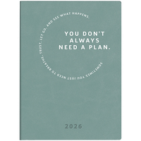 Фото Щоденник Brunnen 2026 Стандарт Torino Trend бірюзовий холодний 73-795 38 536