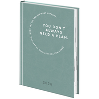 Фото Щоденник Brunnen 2026 Стандарт Torino Trend бірюзовий холодний 73-795 38 536