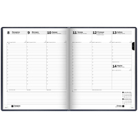 Тижневик Brunnen 2026 Бюро Soft синій 73-761 36 306