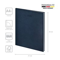 Фото Тижневик Brunnen 2026 Бюро Torino синій 73-761 38 306