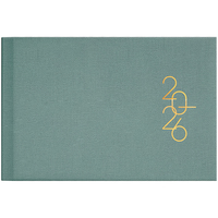 Фото Тижневик Brunnen 2026 кишеньковий Linesse морський зелений 73-755 69 566